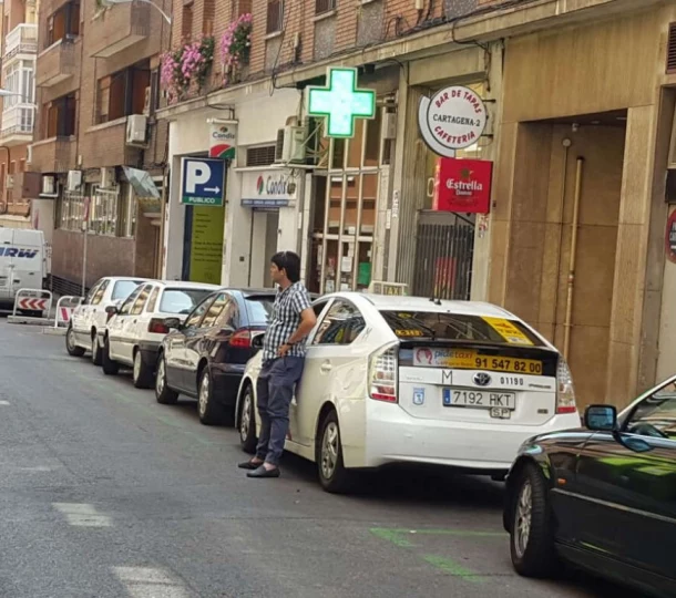 Señalización del parking