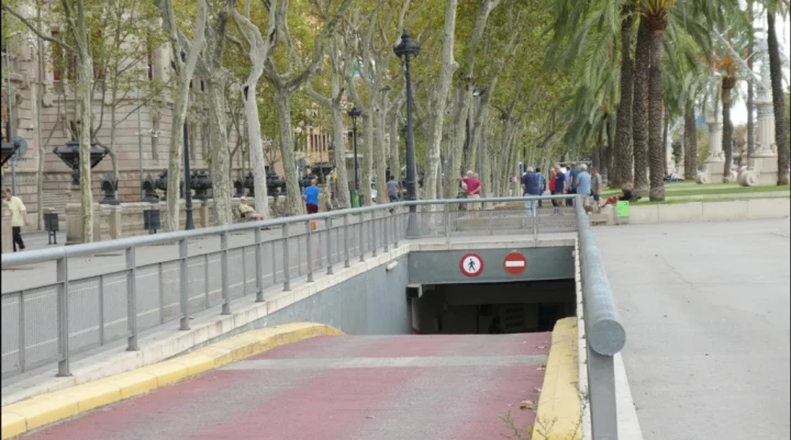 Parking Lluis Companys Barcelona