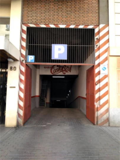 Entrada Parking Hospital Gregorio Marañon