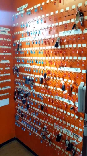 Llavero Parking Naranja