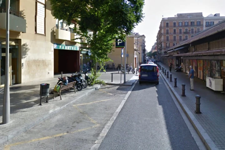 Parking Travessera de Gracia - Entrada