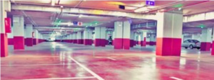 Planta roja Parking Centro Norte
